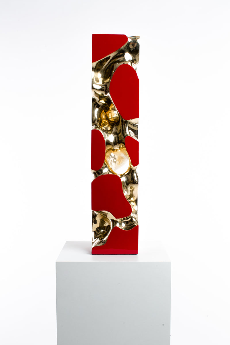 Neural Pathway (Bronze Cuboid 003)