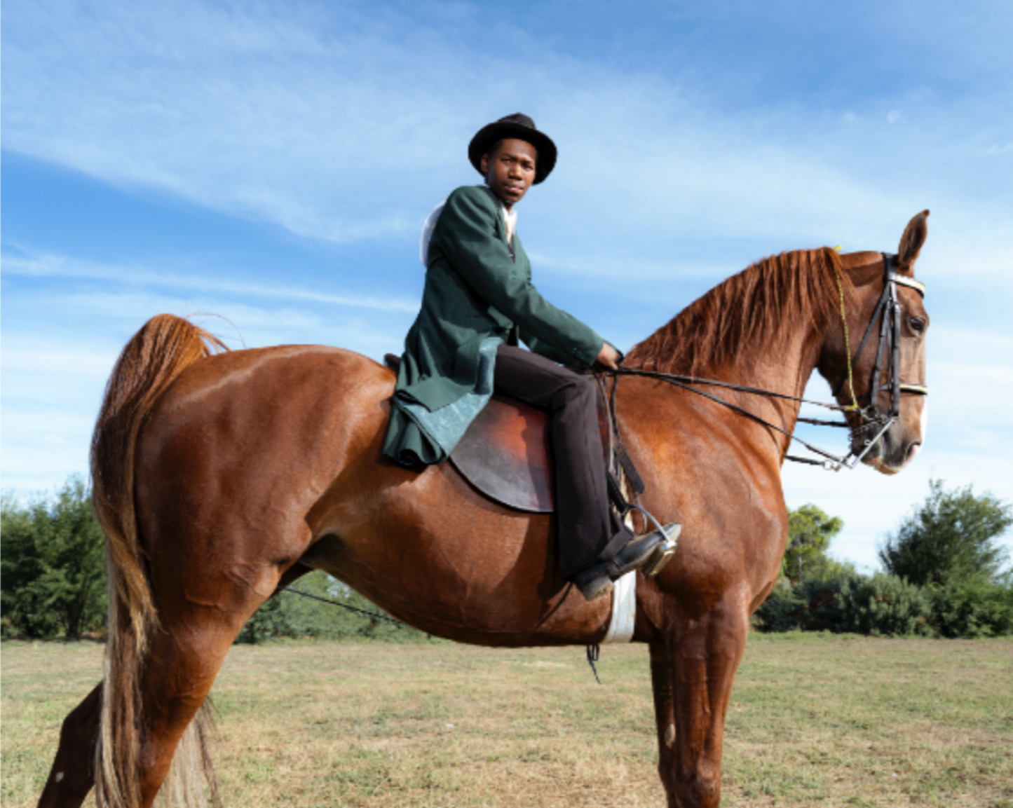 Charlie Makwena on Follow Your Dreams. South African Hackney Championships, Beaufort West