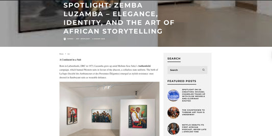 Between10and5 Features Zemba Luzamba: Exploring Contemporary African Art