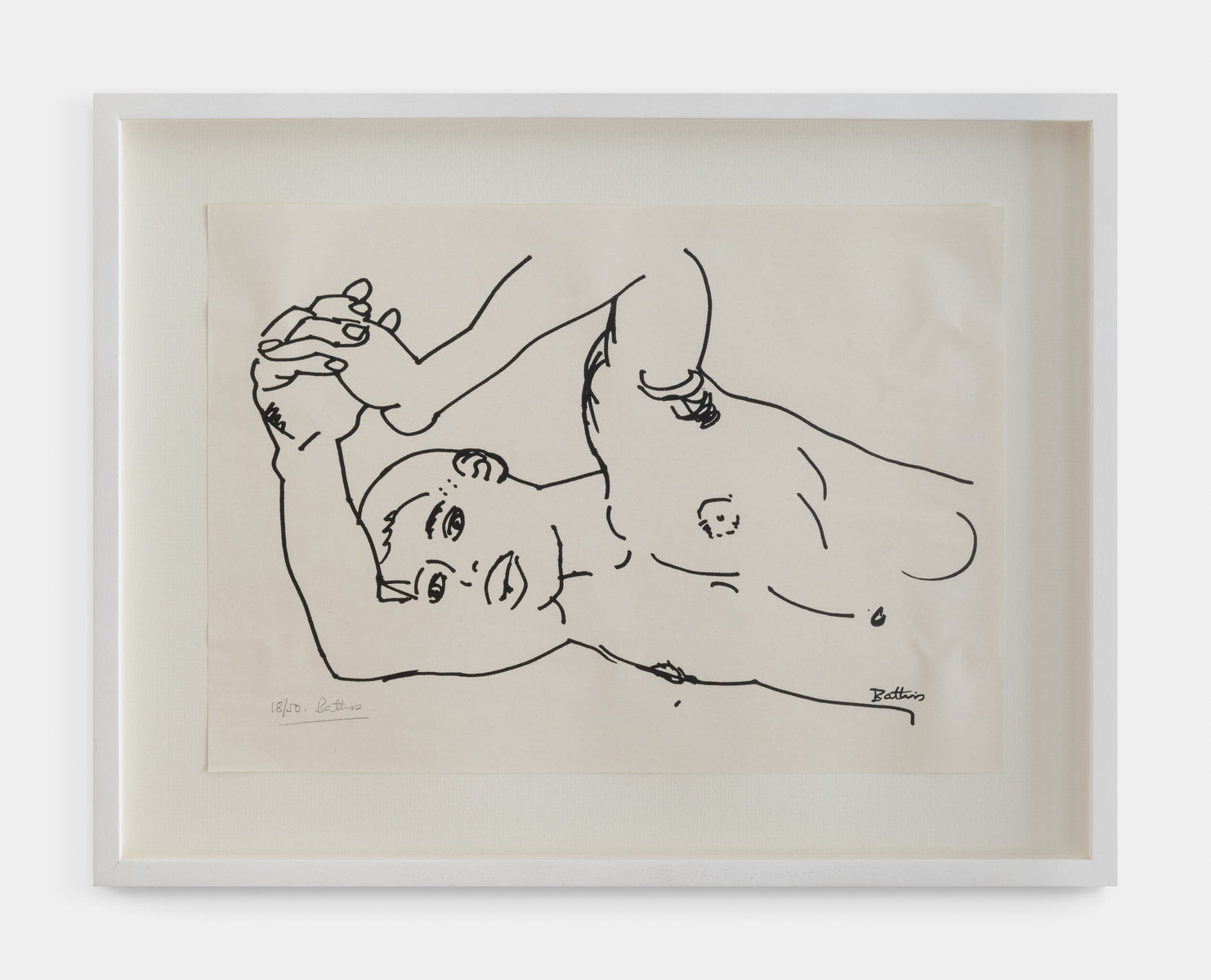 Boy Reclining