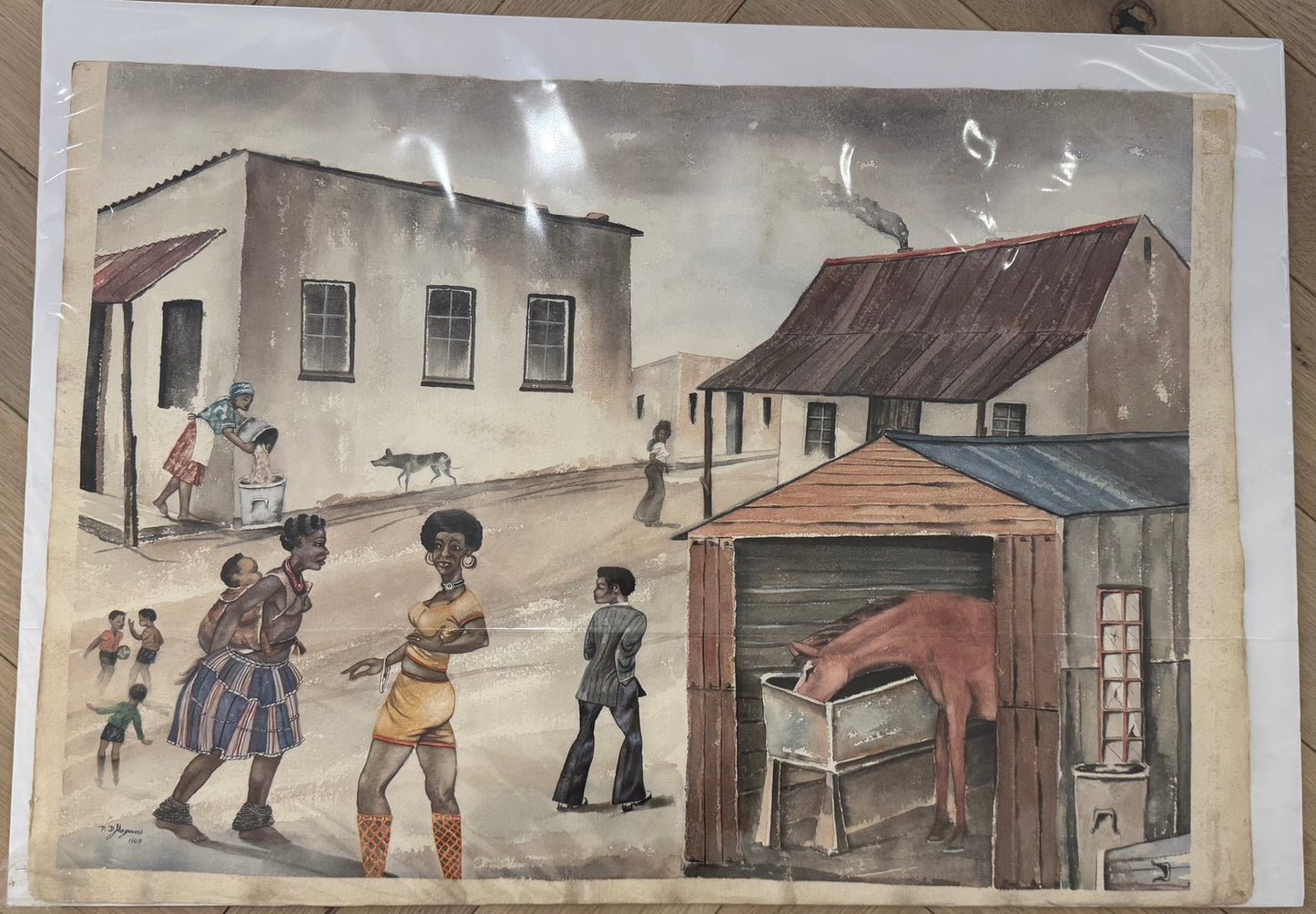 T.Ship Scene in S.A.