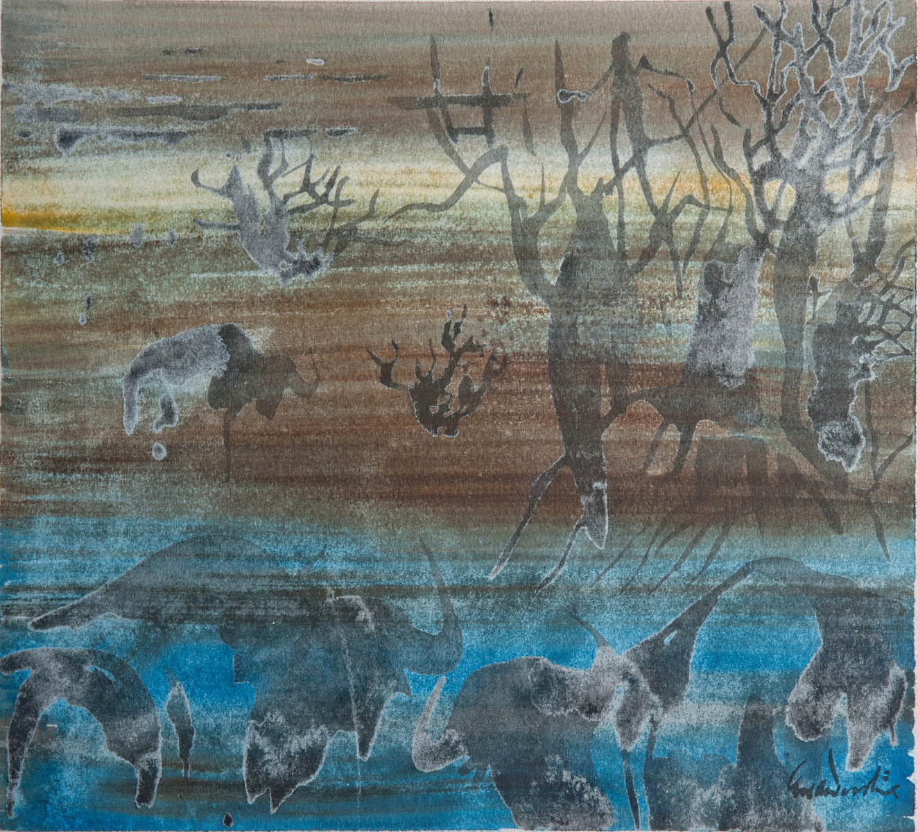 Abstract Landscape