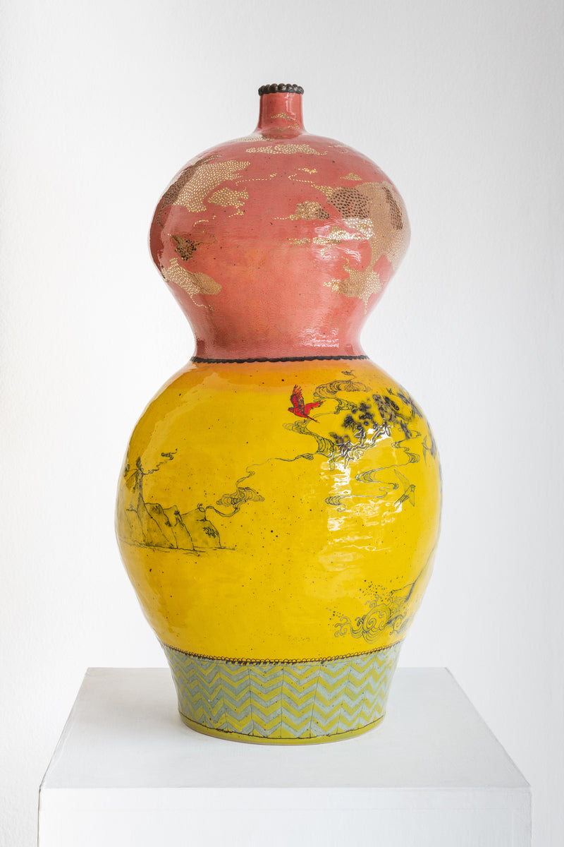 Eland Swallowed the Moon Which Shone Through Her Translucent Skin and Turned the Clouds Golden