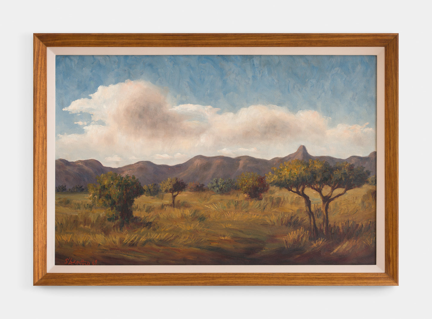 Landscape with Mountains