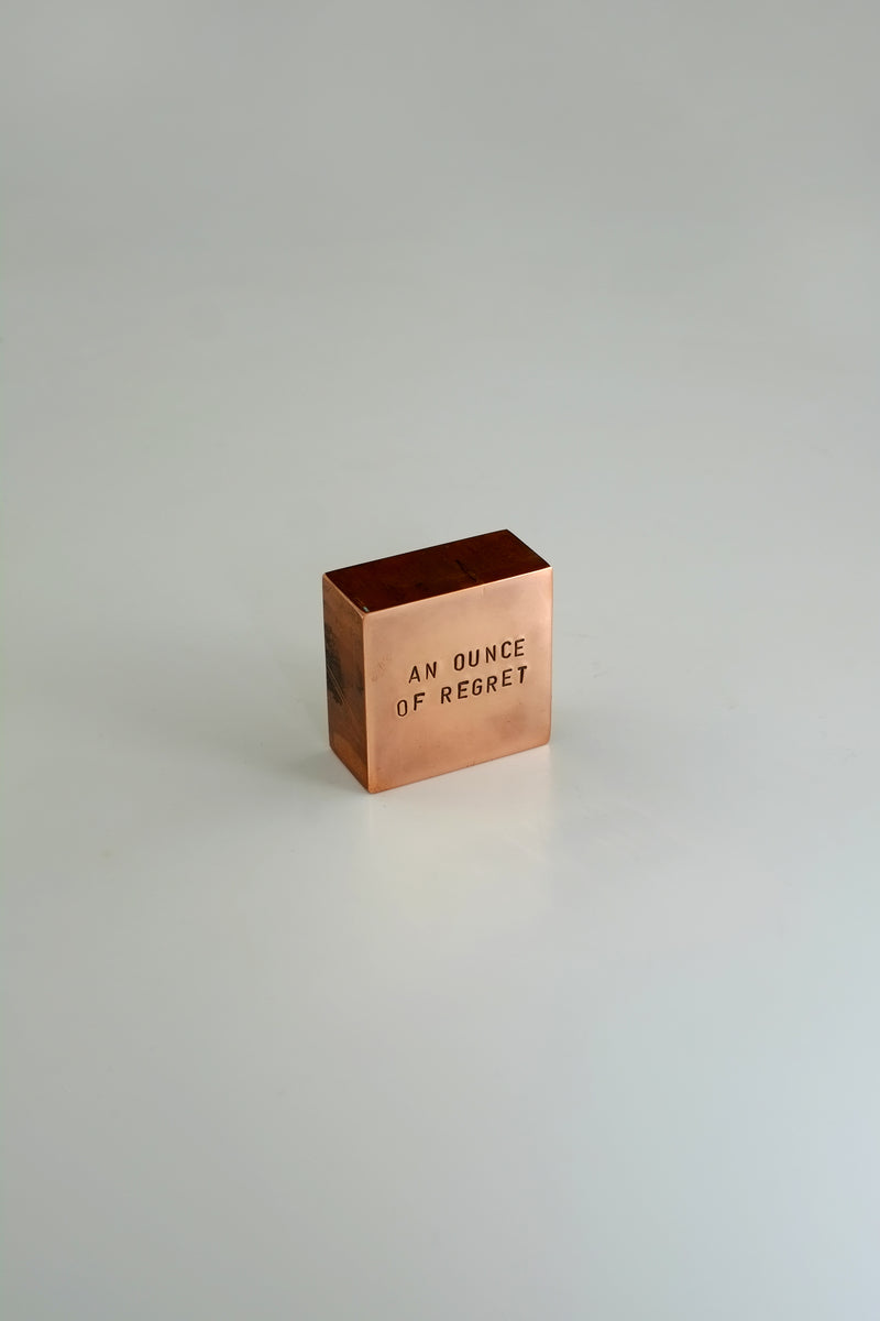 AN OUNCE OF REGRET (S) | Ed. 1 of 2