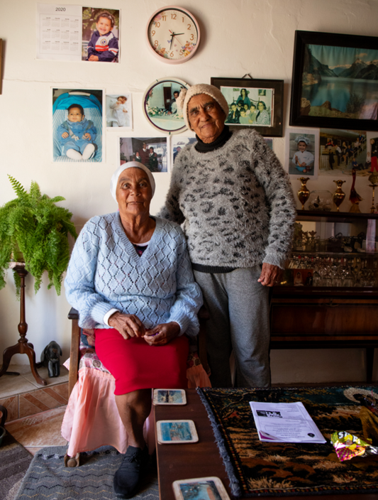 Annie Delport and Magda Kroukamp. Greyton
