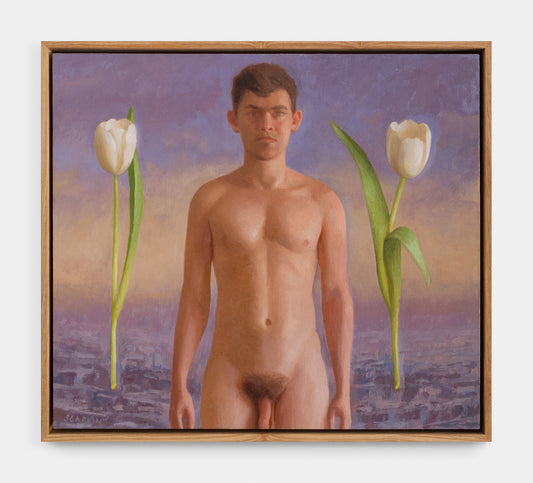 The Fool (Self Portrait with Tulips)