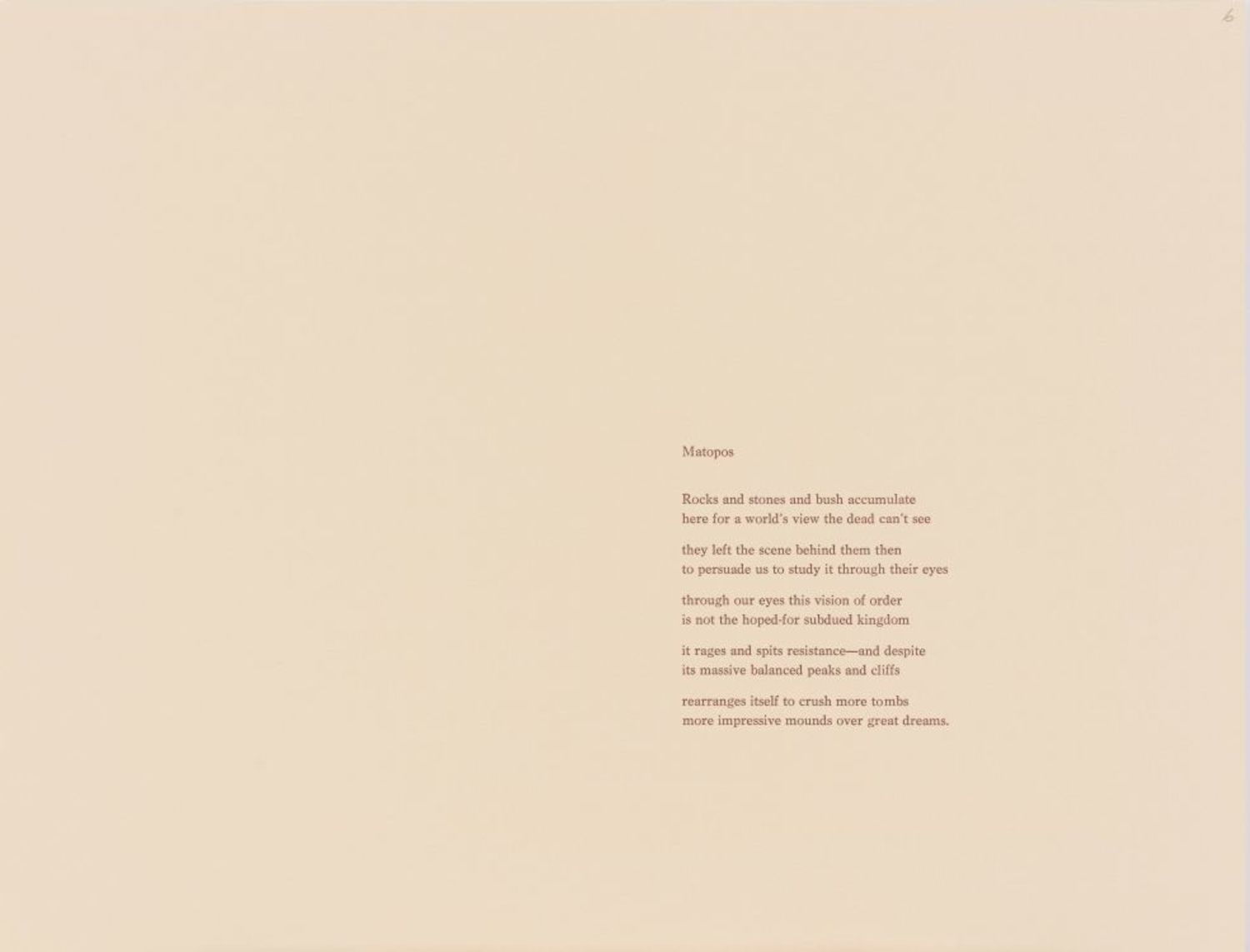 Ten Landscapes, Portfolio | Ed. 18/75