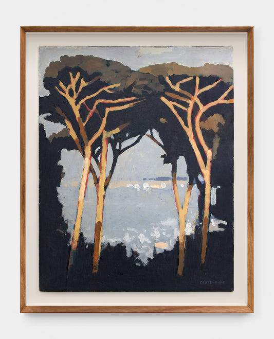 Stone Pines as Art Deco Framing Device