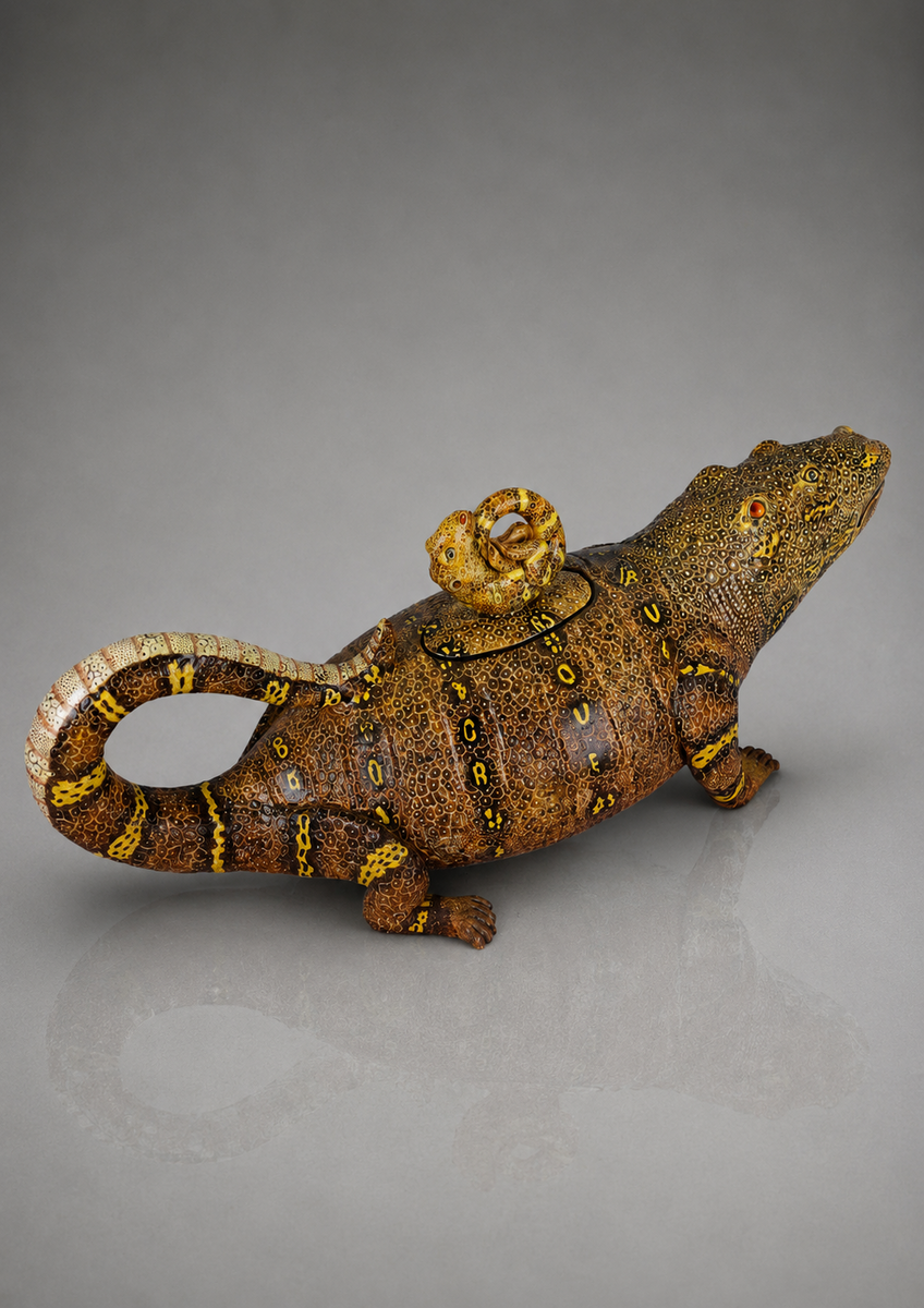 Lizard Sculptural Teapot - RT99SEP25R #869