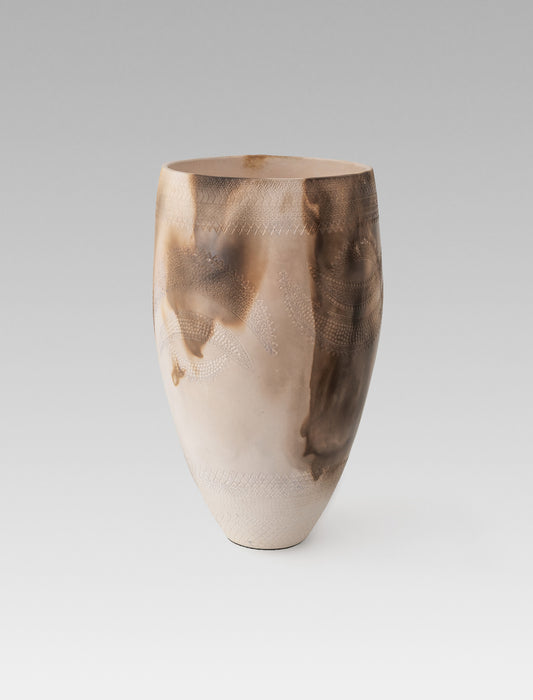 Khamelo' Traditional Milk Jar (Inspired by the crescent moon)