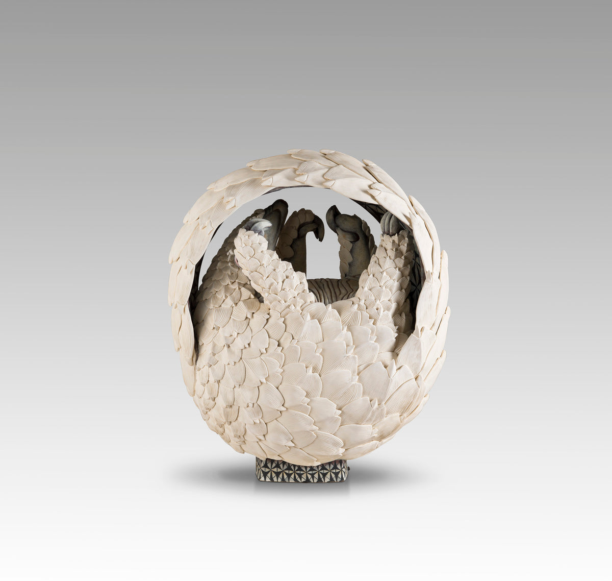 Curled Pangolin Sculpture (MTN319JUN23)