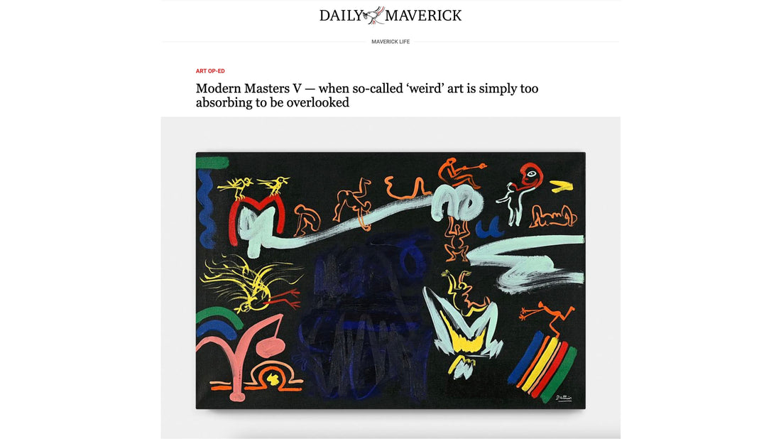 EBONY/CURATED 'Modern Masters V' the Focus of Daily Maverick Article