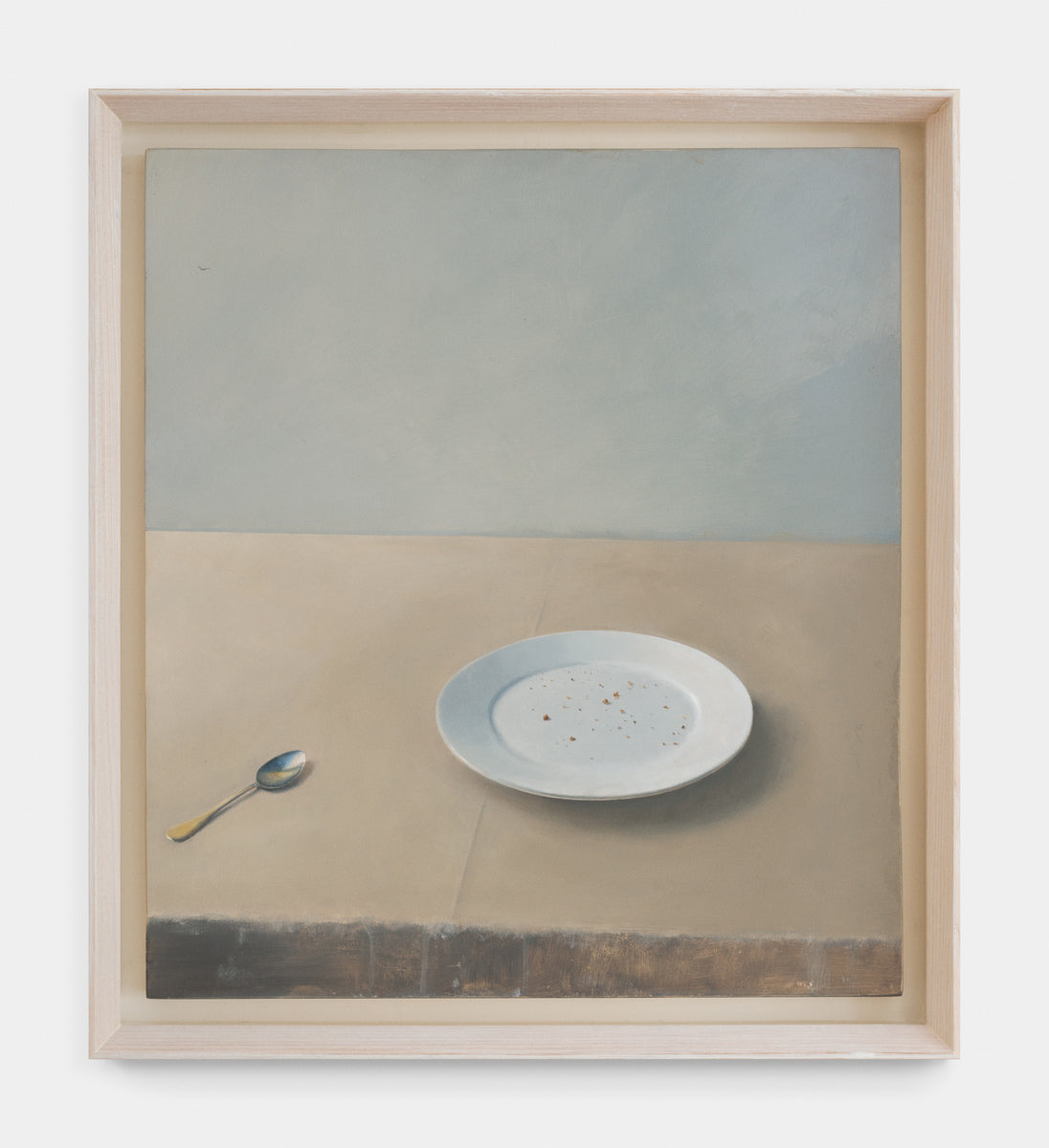 Still Life With Plate & Teaspoon