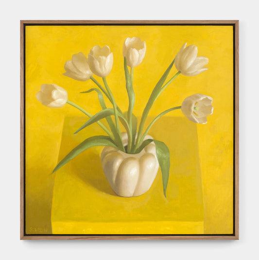 Tulips on Yellow