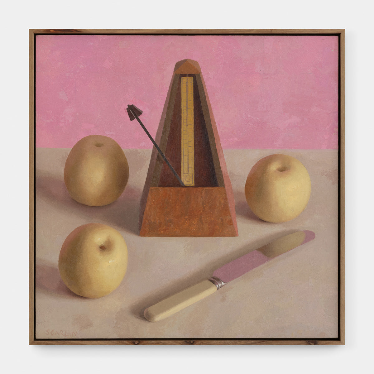 Metronome, Pears and Knife