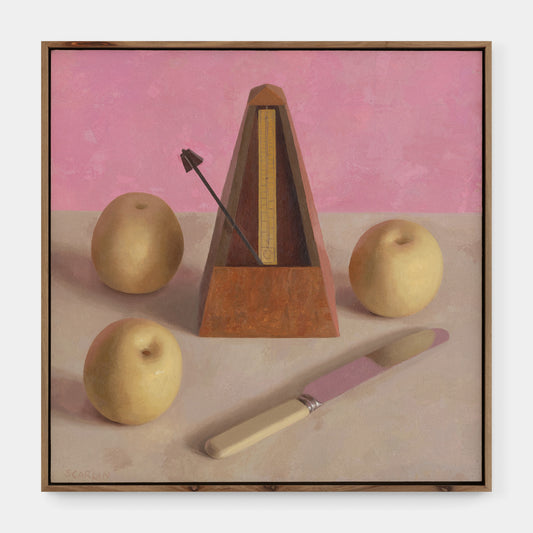 Metronome, Pears and Knife