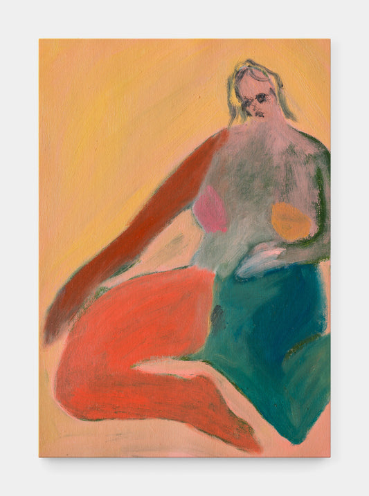 Anico Mostert's Lost and Found (2026) abstract figurative oil painting 