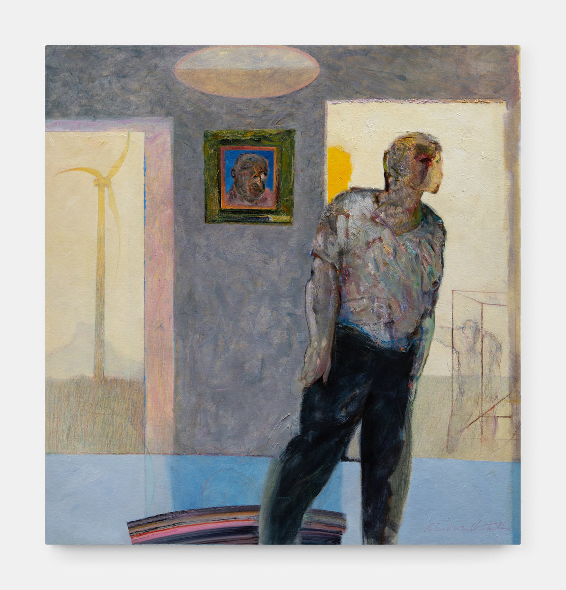 Figure with Turbine
